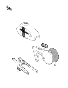 KX420 Наклейки