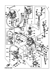 XVS1100 XVS11P Carburetor assy