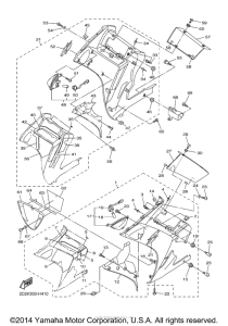 FJR13AYCB Обтекатели