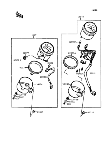 EL250 Спидометр