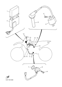 YZ426F Электрика 1