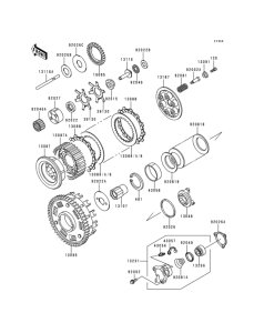 ZG1200 Сцепление