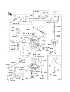 VN800 Carburetor(1 / 2)