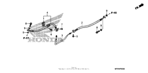 VT1300CS Brake line (vt1300cs)