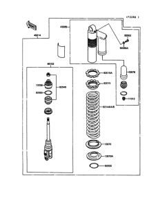 KX125 Амортизатор