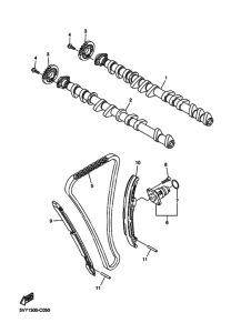 YZF-R1 Распределительный вал & chain
