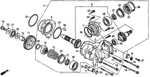VT1100C Дифференциал