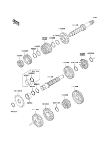 KX100 Трансмиссия