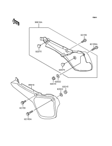KX60 Боковые обтекатели