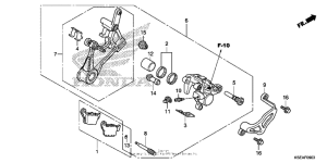  Задний суппорт