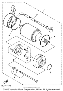 BW200ET Стартер
