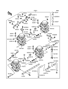ZX400 Карбюратор