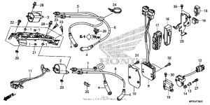 VT1300CT Ignition coil + ecu