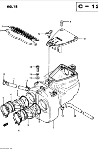GSX250 Воздухоочиститель