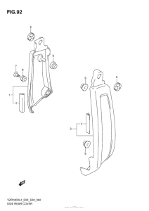 VZR1800Z Side Rear Cover