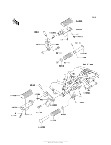 EJ800 Подножки