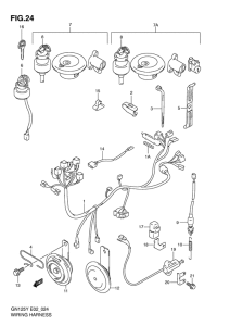 GN125 Жгут проводов