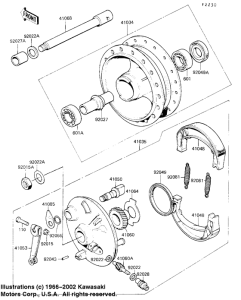 KE100 Передняя втулка