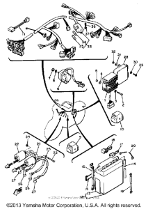 XJ650H Электрика
