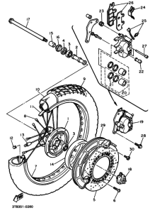 XT600E Transom + tube