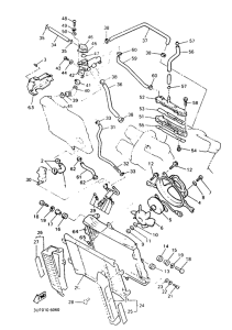 V-MAX12HC Radiator. hose