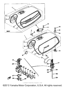 XS360C Топливный бак