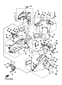 YZF-R1R ( RaceBase) Капот двигателя и топливо