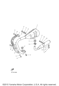 PW50G2 Выхлопная система