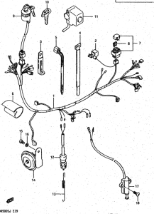 DR500 Жгут проводов