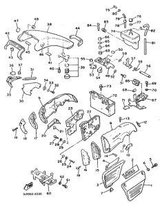 V-MAX12 Боковые обтекатели