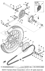 DT175B Переднее колесо