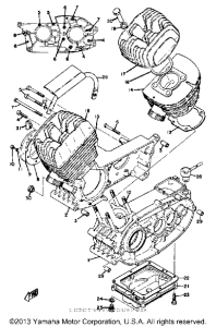 TD2 Картер двигателя