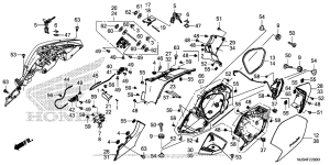 NC700J (DCT) Saddlebag + Rear Turn Signal