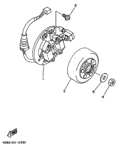 YZ125 Генератор