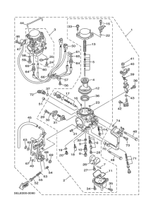 XVS1100A Карбюратор