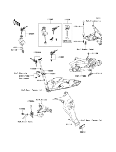 ER400 Замок зажигания