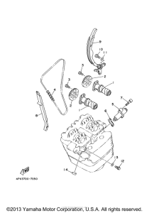  Цепь механизма газораспределения