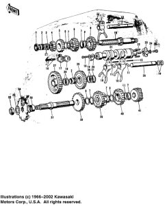  Transmission / change drum