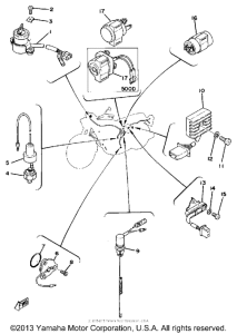 XS500C Электрика