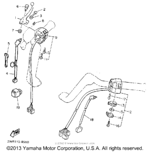 XVZ13DAC Рулевые переключатели