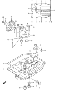 RF900 Картер маслянный