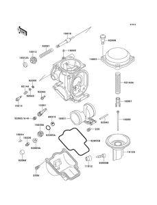 ZX600 Детали карбюратора
