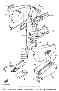 XV750K Side cover tool