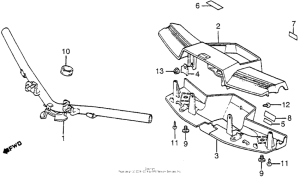 NB50 Handlebar + handlebar cover