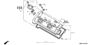  Крышка головки цилиндров