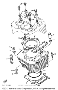 XT550K Цилиндры