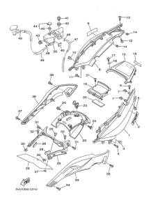 XP500 Боковые обтекатели