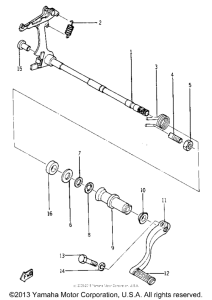 YR1 Переключение скоростей