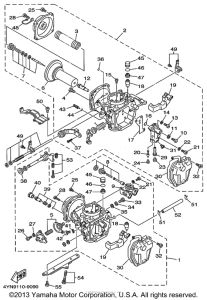 XV535M Карбюратор