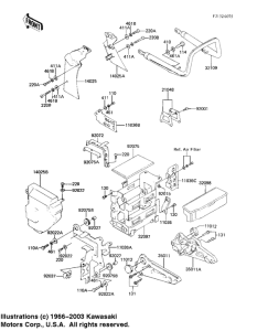 KZ1100 Battery case / tool case